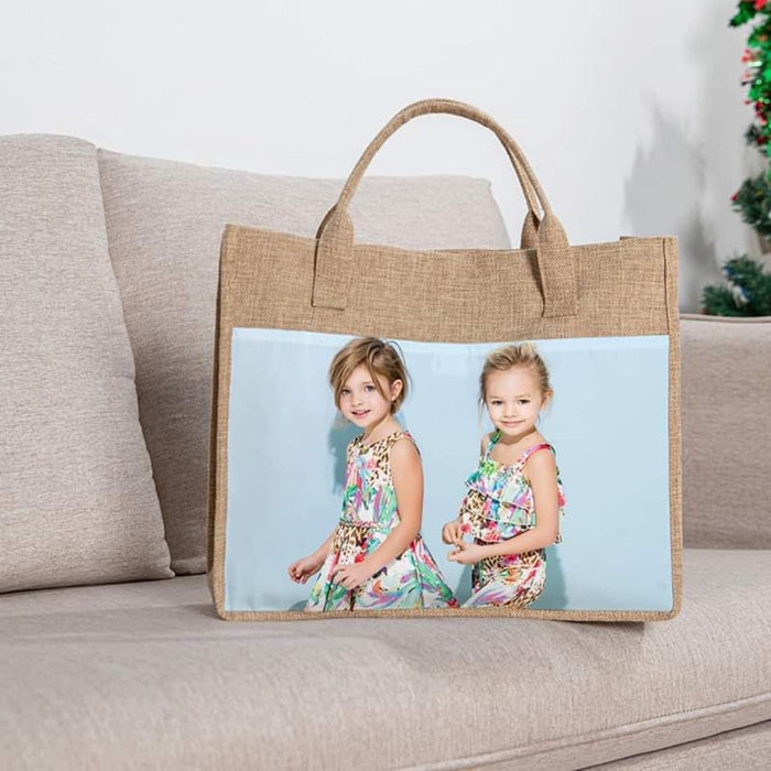 Burlap Canvas Carrying Bag