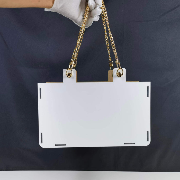MDF Sublimation Purse (Chains and Hardware Included)