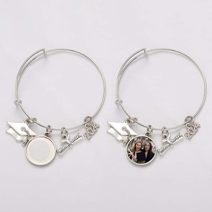 2024 Graduation Charm Bracelet