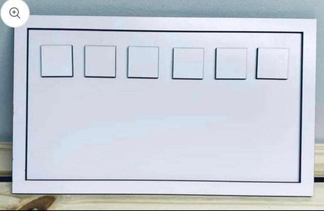 Scrabble MDF Picture Panel with Stand