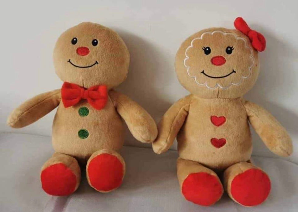 Gingerbread Stuffed Bears with Sublimation Shirt