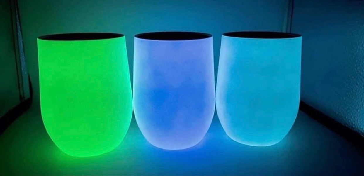 Glow-in-the Dark Wine Tumblers