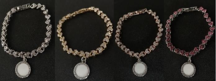 Colored Bling Bracelets