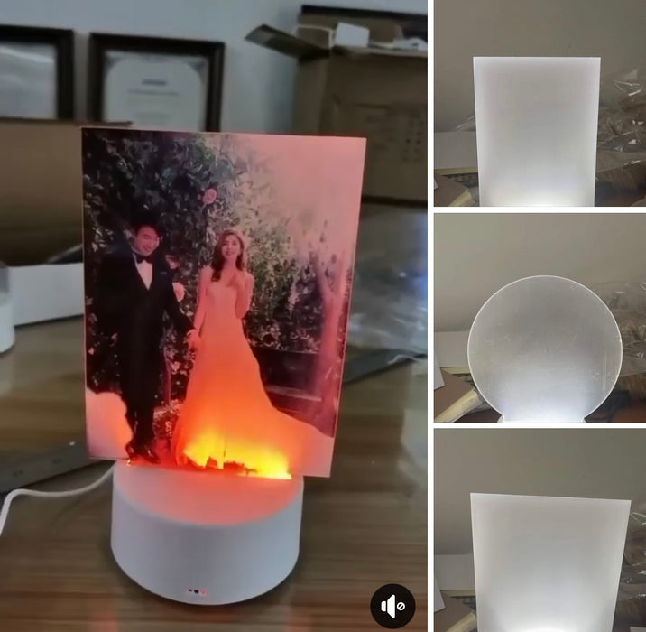 Acrylic Color Changing Lamps
