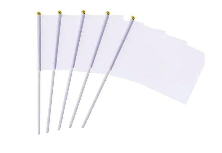 Mini Hand Flag Blank for Sublimation
