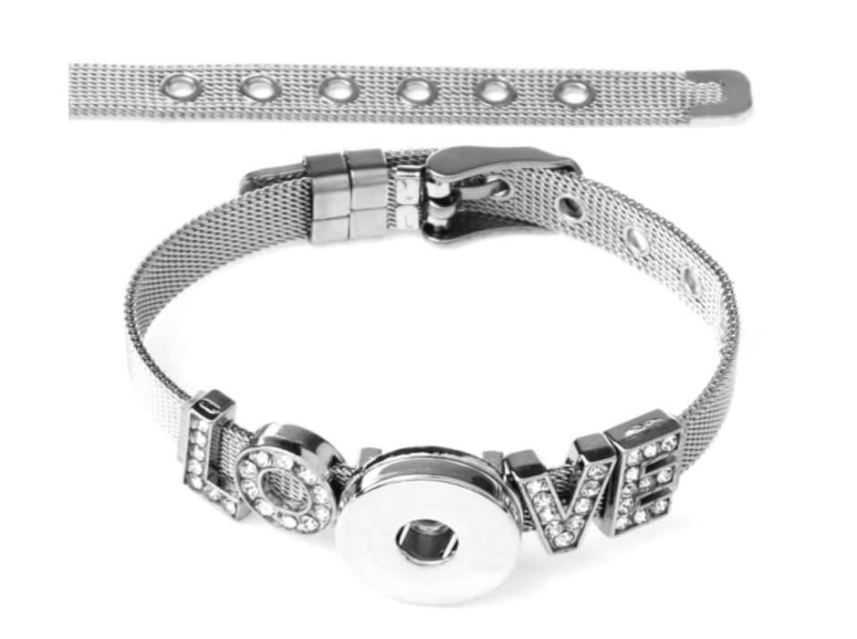 LOVE Snap Bracelet