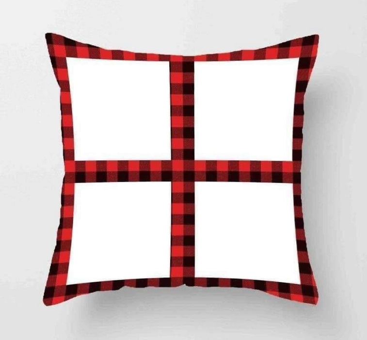 Red and Black Pillow Covers