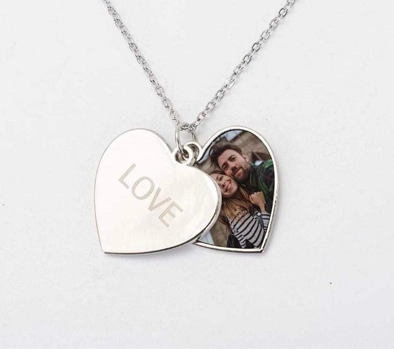 Love Heart Picture Necklace