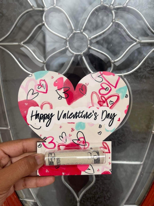 Heart Money Card Holder