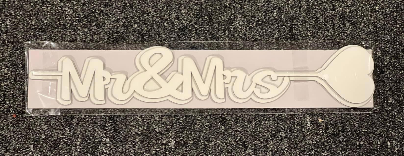 Mr and Mrs Heart Stick