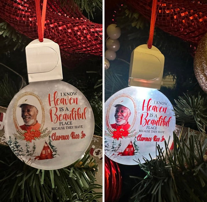 Light Up Christmas Ornaments