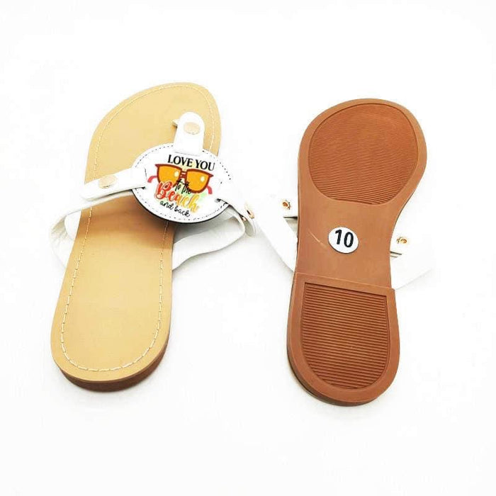 Sublimation Circle Sandals