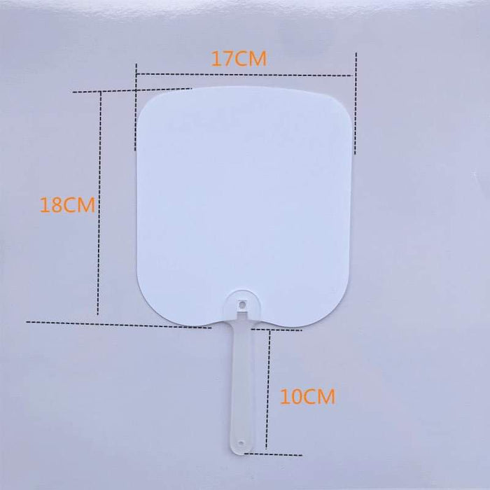 Plastic Sublimation Fans — Blessed to Create Sublimation Blanks