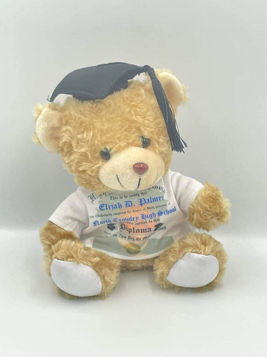 Graduation Bears with Sublimation Shirt