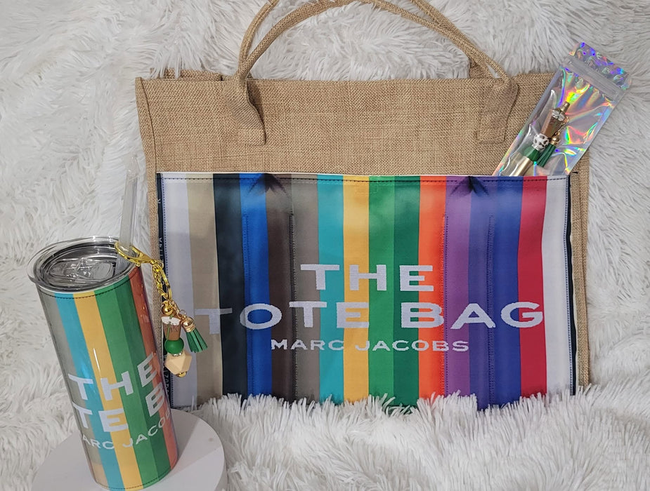 Burlap Canvas Carrying Bag (BUY-IN)