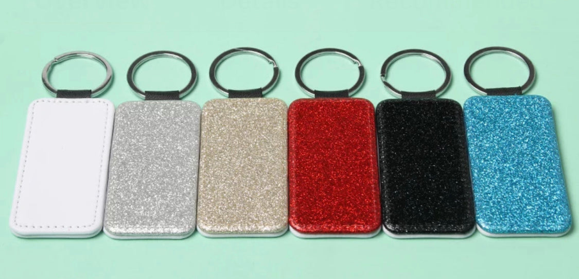 Glitter Keychains
