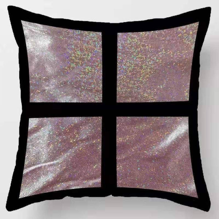 Glitter Panel Pillows