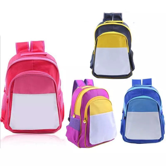 Colored Book bags Large and Small