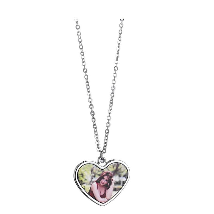 Heart Necklace and Bracelet Set
