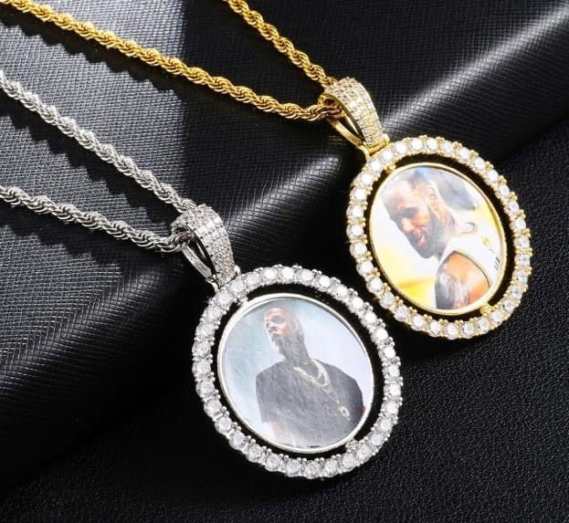 Rotating Bling Necklaces